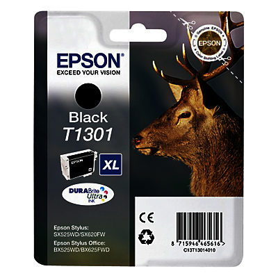 Epson Stag T1301 XL Black Ink Cartridge